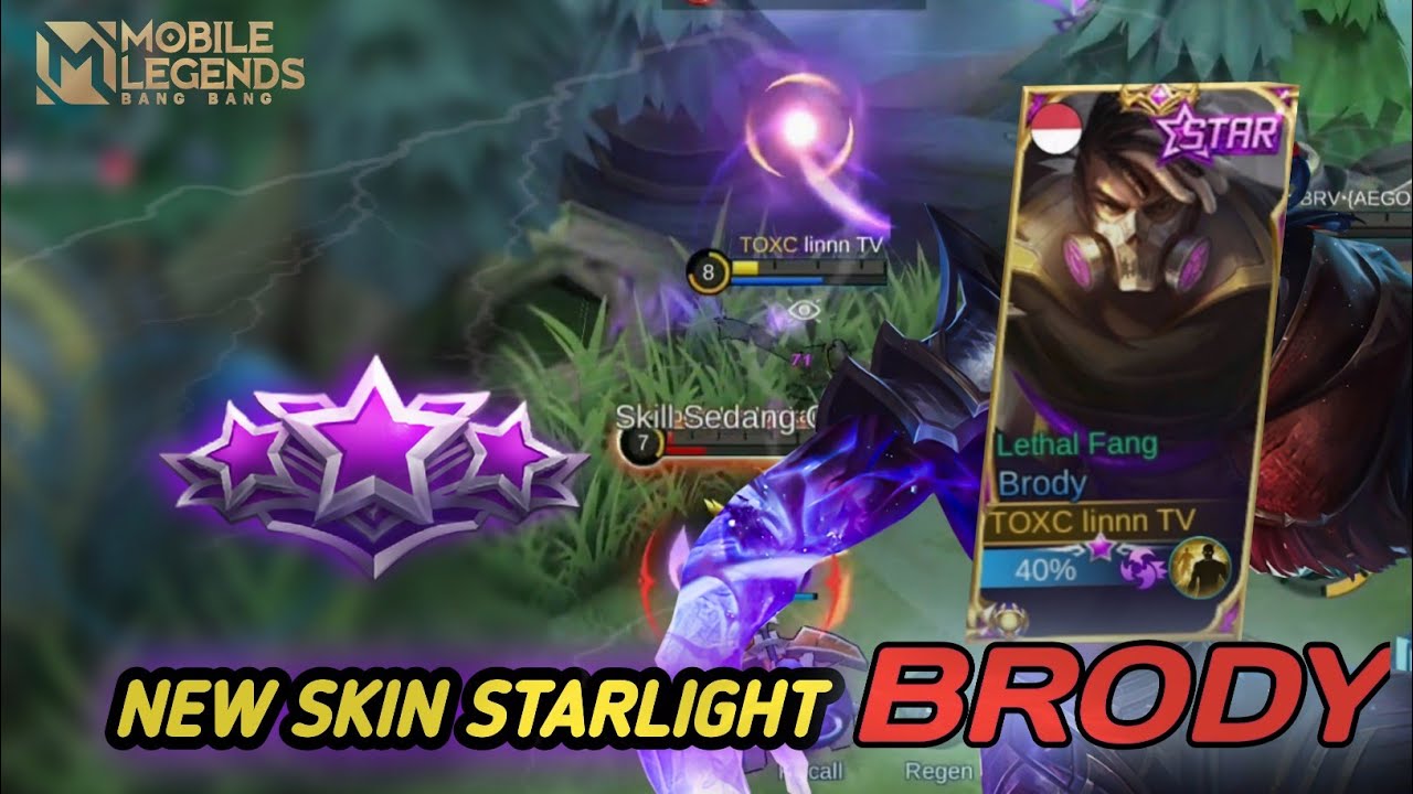 New LAHTEL FANG SKIN BRODY STARLIGHT || CARA MAIN BRODY GOLD LINE