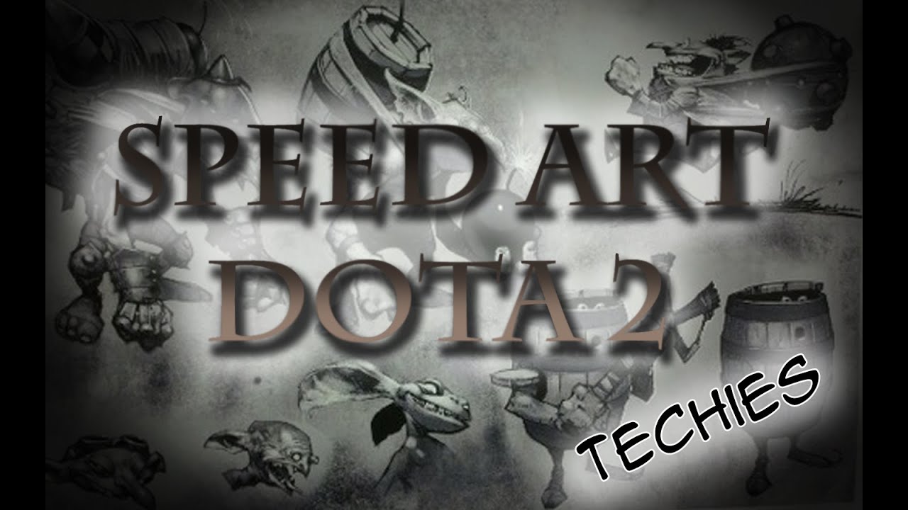 Speed Art "DOTA2 Techies"