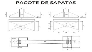 Pacote de planilhas para cálculo de sapatas - Programa para calculo de sapatas