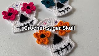 Crochet Sugar Skull Tutorial Crochet Sugar Skull Tutorial