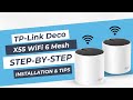 TP Link Deco X55 WiFi 6 Mesh Step by Step Installation & Tips #tplink #fypyoutube