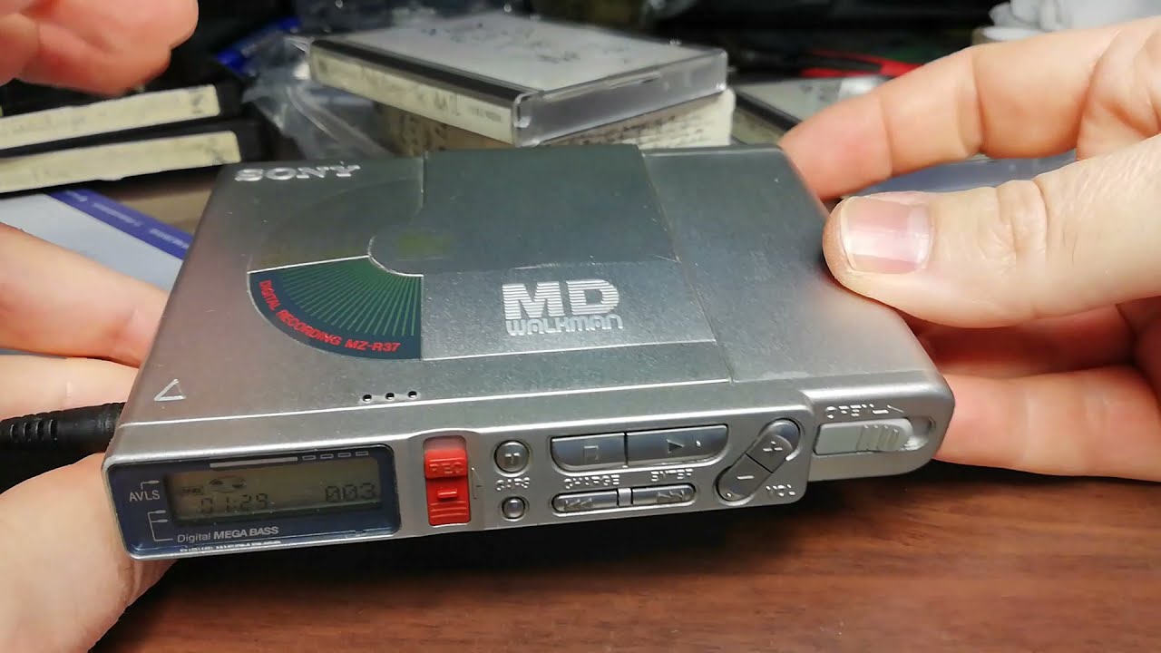Sony Mini Disc Walkman MZ-R37