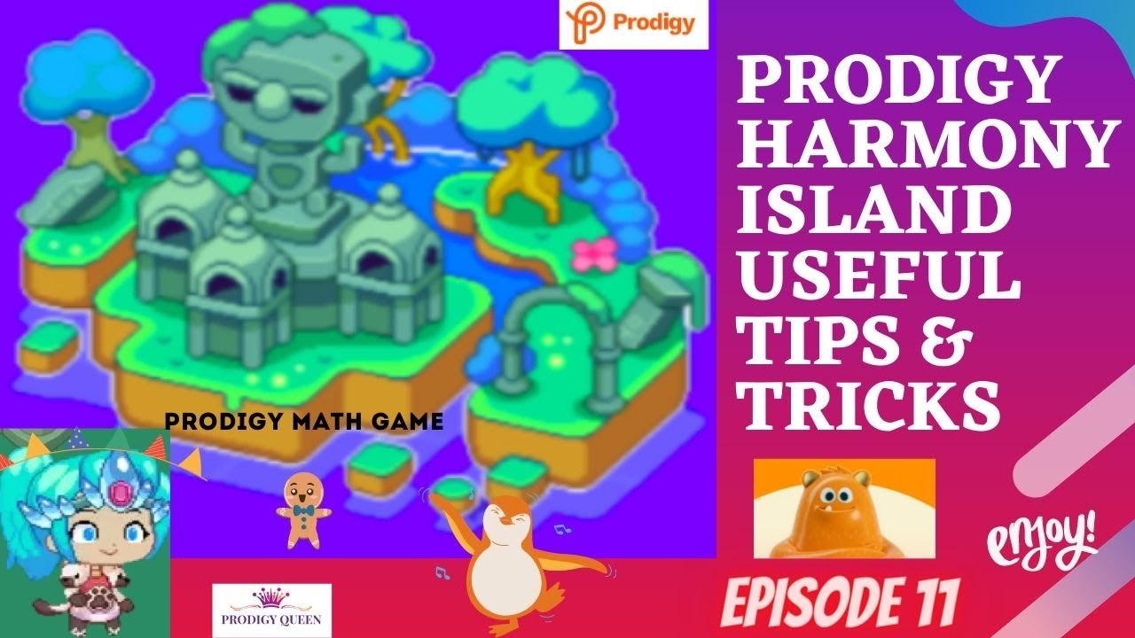 PRODIGY MATH GAME Prodigy Harmony Island Super Helpful Tips and