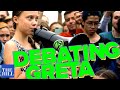 Panel debates Greta Thunberg, should billionaires exist
