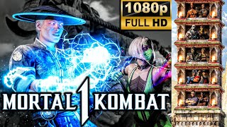 MK1 *ICE RAIDEN* KLASSIC TOWER GAMEPLAY!! (KHAMELEON AS KAMEO) 1080p 60 FPS (MORTAL KOMBAT 1) MK12