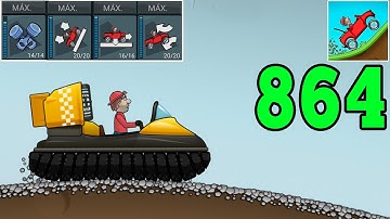 Hill Climb Racing - HOVERCRAFT in CAVE - Gameplay Walkthrough Part 864 (Android,iOS)