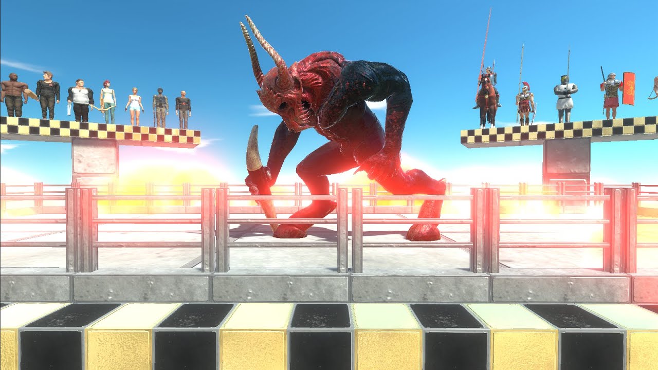 Kozarog The Demon vs Human - Animal Revolt Battle Simulator