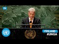 🇫🇮 Finland - President Addresses United Nations General Debate, 76th Session (English) | #UNGA