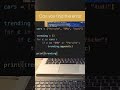 Think You Know Python? Find the Error in 5 Seconds ⏱️#viral #coding #python #shorts #fyp