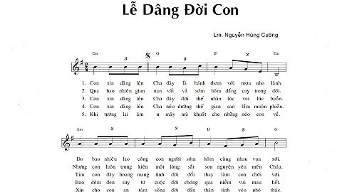 Lễ Dâng Đời Con || Lm. Nguyễn Hùng Cường