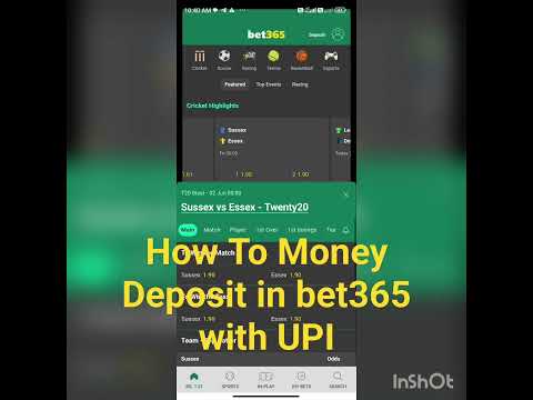 How To Money Deposit Money In Bet365