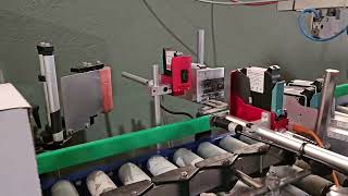 SNEED-JET® Freedom 22 Thermal Inkjet Case Coder Printing Best By Dates on Both Sides of Case