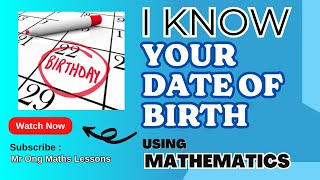 I Can Predict Your Date of Birth (Including the Day, Month and Year).