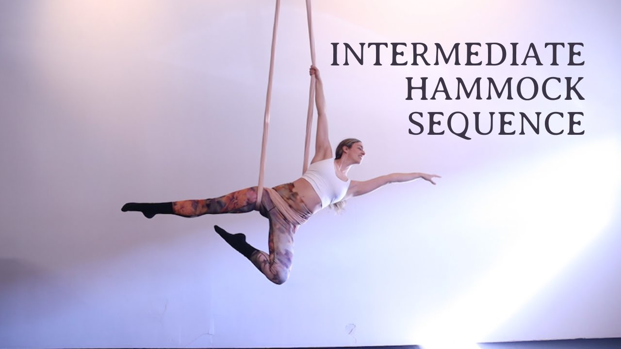 Intermediate Aerial Hammock Infinity Roll Sequence - Aerial Yoga Trick