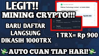 APLIKASI situs web penambangan online 2022TRX untuk menghasilkan uang di rumah, pendapatan harian