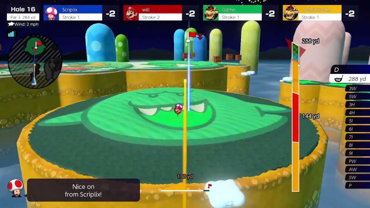 Mario Golf: Super Rush - Close Encounters of the Cavity Kind - All-Star Summit