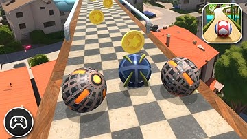 3D Rolling Ball Go - Gameplay Walkthrough Part 5 - Racing Game Levels 25-29 (iOS, Android)