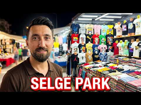 Shopping in EVRENSEKI HEUTE / SELGE PARK Bazaar 4K. Side Türkei August 2026 #side #evrenseki #türkei