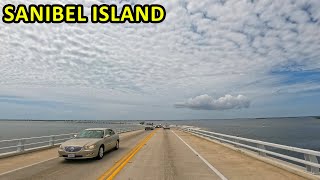 Sanibel Island Florida Driving Through