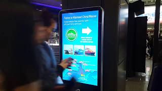 Digital Signage At Hong Kong Airport [ 2018 ]