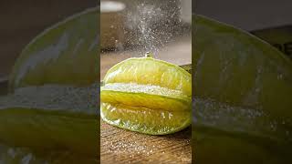 ✨ ASMR: Glass Star Fruit Cutting — Crystal-Clear Slicing in Hypnotic Silence ✨