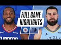 CLIPPERS at GRIZZLIES | FULL GAME HIGHLIGHTS | February 26, 2021