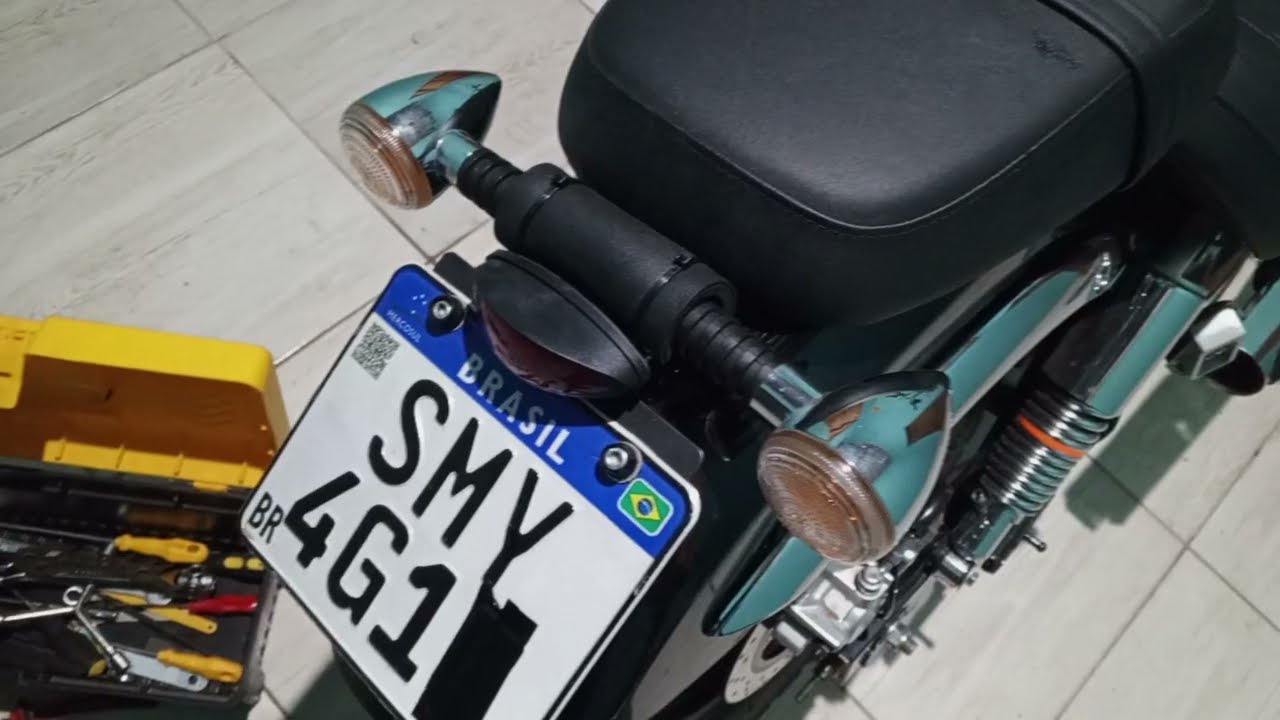 Eliminador de Rabeta, simples e fácil de montar. Denver 250 - Lifan V16