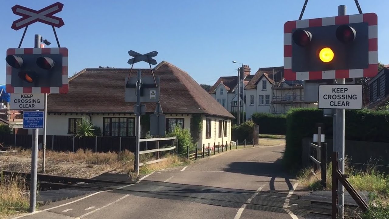 Sheringham Sweetbriar Lane Level Crossing, Norfolk