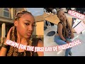 GRWM FOR THE FIRST DAY OF SENIOR YEAR + VLOG| Saria Raine