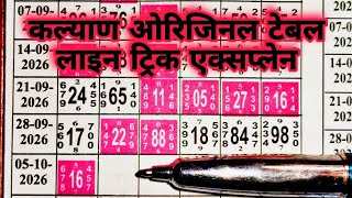 KALYAN MATKA 06/10/2026 | Kalyan trick ! Kalyan Today ! Kalyan satta Matka Live screenshot 3