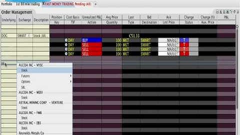Setting up a fast trading platform