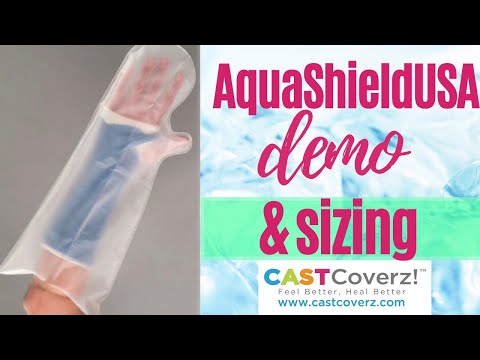 AquaShieldUSAデモンストレーションとサイジングビデオ