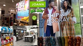 Shopping in Famous Fabric Store of Joann