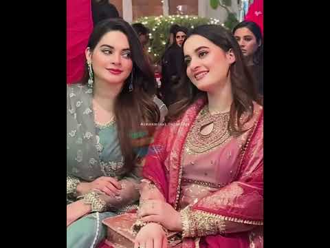 ایمن خان منال خان ایک جیسے لباس کی اپ لوگوں کو کون پسند ہے کمینٹ میں بتائیں ایمن منال خان 