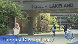 The First Day - Fall Semester 2020