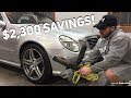 How to replace the shock absorbers on a Mercedes Benz E55 AMG