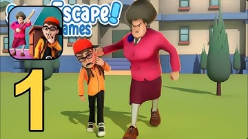 School Escape ! - Skip Games - Gameplay Walkthrough Part 1 ( Android,iOS )