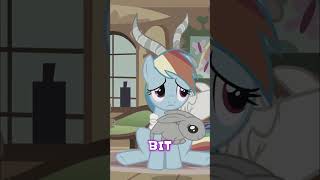 Rainbow Dash 🌈 🔁 Fluttershy 🦋 #MyLittlePony #MLP #Shorts #MLPFIMS3E13