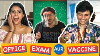 #AshishChanchlani #Acvians Office Exam Aur Vaccine | Ashish Chanchlani Reaction |