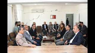 Adıyaman Üniversitesi Rektörü Prof  Dr  Mehmet Keleş ADEKALP’ı Ziyaret Etti