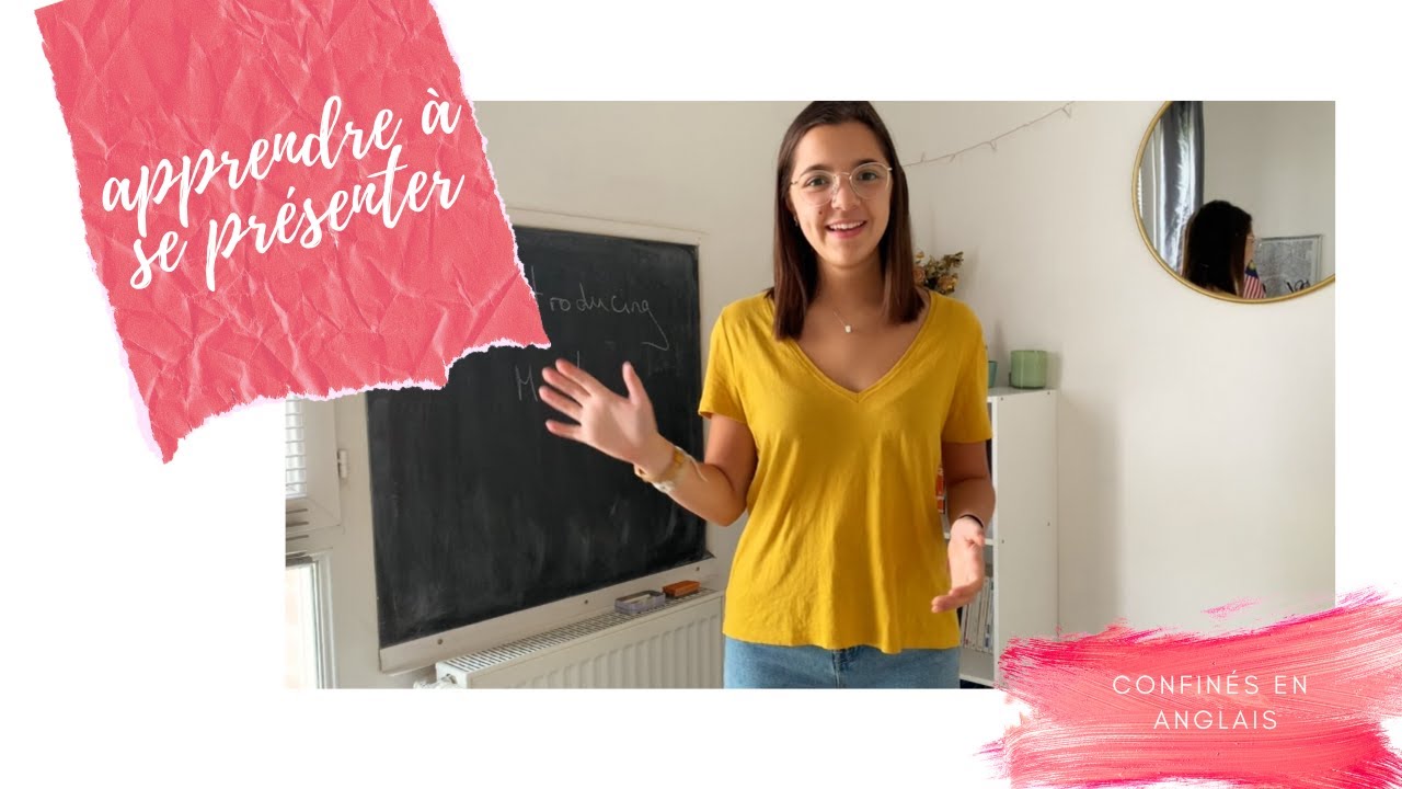 Introducing Me Je Me Presente Confines En Anglais Youtube