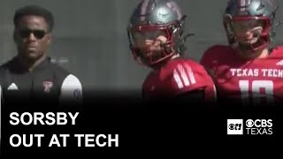 Brendan Sorsby Will Not Be A Raider This Fall, Tech Says