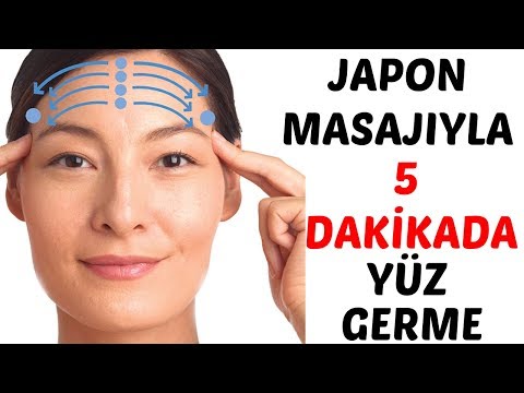 Video: Kırışıklık önleyici ve yüz germe için yüz masajı