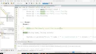 Lecture 6: Constructors in Java