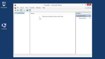 Windows 8.0 Professional - Open Local Users and Groups