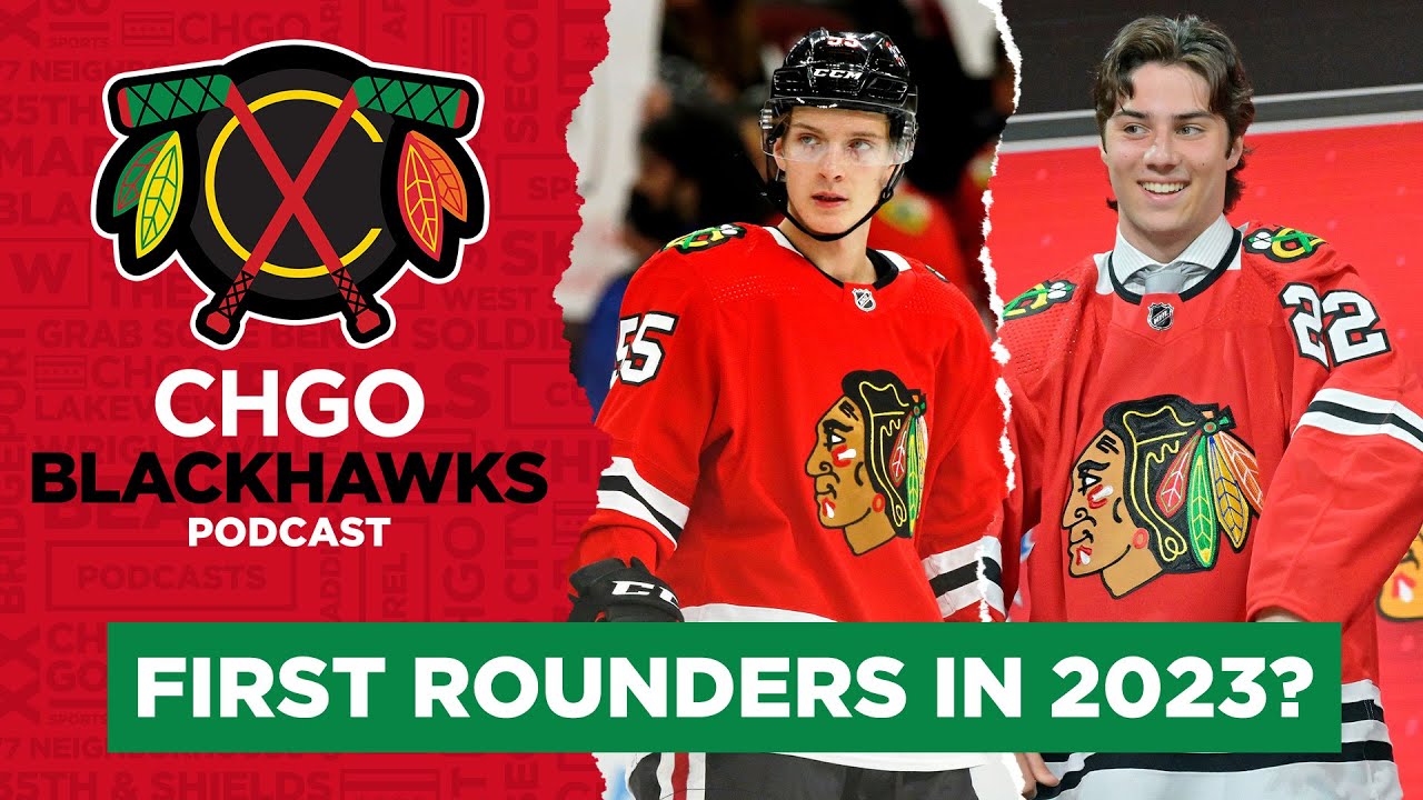 Where would Chicago Blackhawks top prospects rank in the 2023 NHL Draft