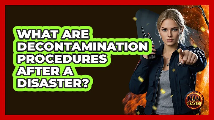 What Are Decontamination Procedures After A Disaster? - Man vs. Disaster