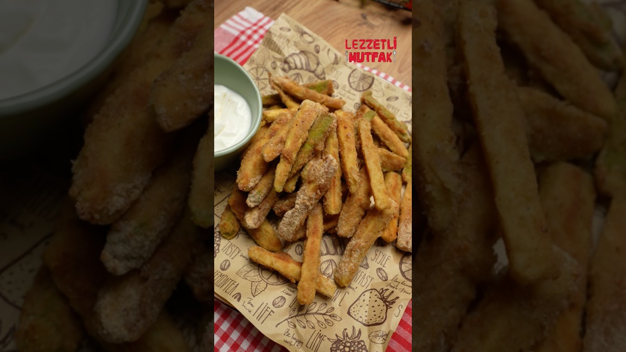 Fırında Çıtır Kabak Tarifi | Crispy Baked Zucchini Sticks ✨🥒