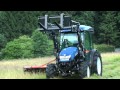 New Holland T3030 mit Stoll FC350 Frontlader, Kuhn Kreiselmähwerk, Claas Ladewagen, Heuwender