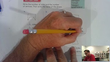 2nd Grade GO Math Lesson 11.4 Two-Dimensional Shapes pages 533-536